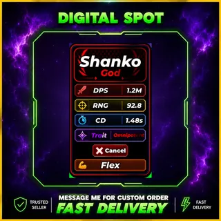 SHANKO (1.2M DPS) | Defend ur base with anime