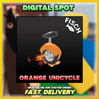Orange Unicycle | FISCH 