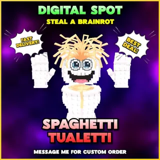 SPAGHETTI TUALETTI | STEAL A BRAINROT