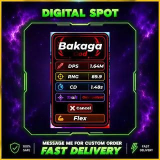 BAKAGA (1.64M DPS) | Defend ur base with anime