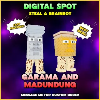 GARAMA AND MADUNDUNG | STEAL A BRAINROT