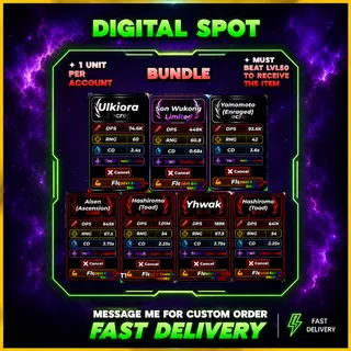 7 UNITS BUNDLE | Defend ur base with anime