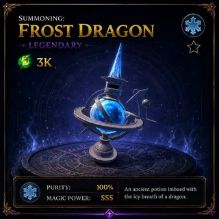 SSS FROST DRAGON | WIZARD ALCHEMY 