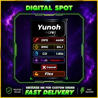 YUNOH (445K DPS) |  Defend ur base with anime