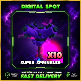 10 SUPER SPRINKLER | GROW A GARDEN 2