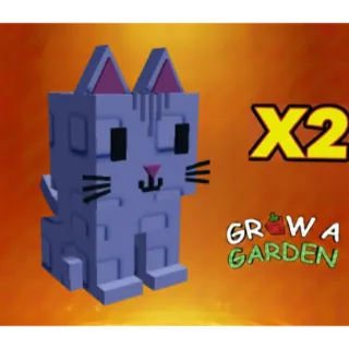 Moon Cat x2 > Grow a Garden