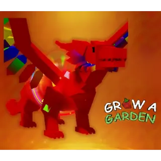 Rainbow Frost Dragon Hatched > Grow a Garden