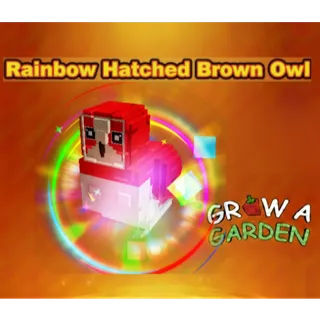 Rainbow Brown Owl > Grow a Garden