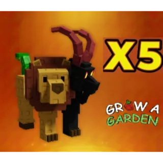 Chimera x5 > Grow a Garden