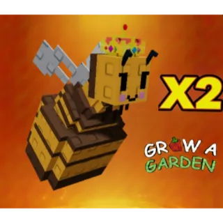 Queen Bee x2 > Grow a Garden