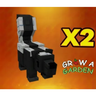 Skunk x2 > Grow a Garden
