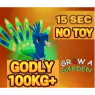 Godly Peacock 15 sec 100kg+ Age 100 max