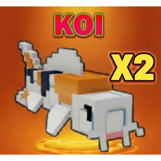Koi x2 > Grow a Garden