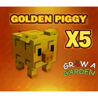 Golden Piggy x5 > Grow a Garden