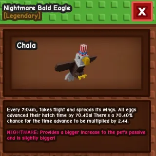 Nightmare Bald Eagle 8x