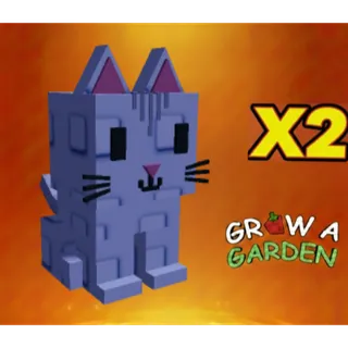 Moon Cat x2 > Grow a Garden