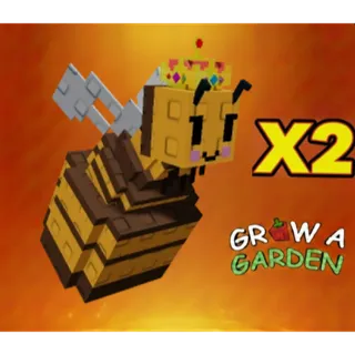 Queen Bee x2 > Grow a Garden