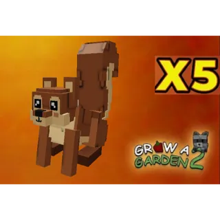 Squirrel x5 > Grow a Garden 2