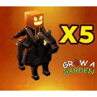 Headless Horseman x5 > Grow a Garden