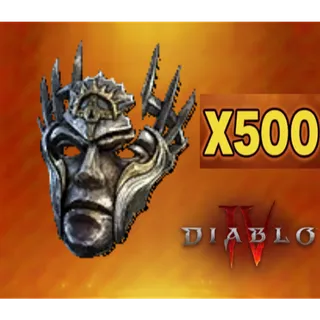 500x JUDICATOR'S MASK DIABLO 4 DIABLO IV S15 Softcore - Any Platform - Fast Delivery