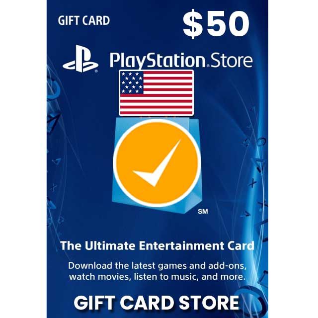 $50 playstation store gift card digital code