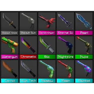 MURDER MYSTERY 2 INVENTORY