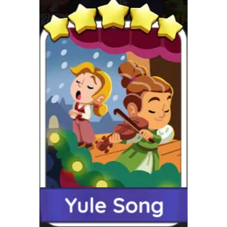 Yule Song 5⭐sticker (Set 21-5)-Monopoly Go
