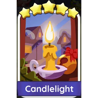 Candlelight 5⭐sticker (Set 21-6)-Monopoly Go