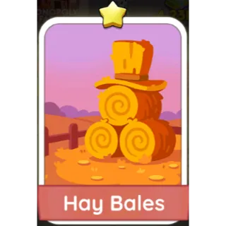 Hay Bales 1⭐sticker (Set 1-7)-Monopoly Go