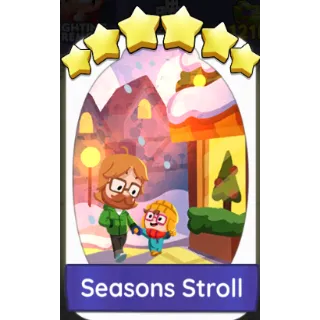 Seasons Stroll 6⭐sticker (Set 21-9)-Monopoly Go