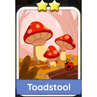 Toadstool 2⭐sticker (Set 10-2)-Monopoly Go