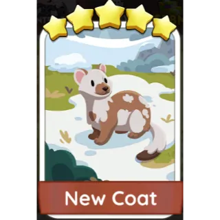 New Coat 5⭐sticker (Set 20-6)-Monopoly Go