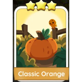 Classic Orange 3⭐sticker (Set 14-5)-Monopoly Go