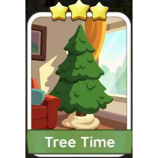Tree Time 3⭐sticker (Set 16-3)-Monopoly Go