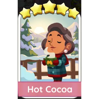 Hot Cocoa 5⭐sticker (Set 18-6)-Monopoly Go