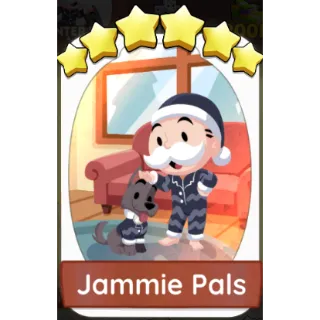Jammie Pals 6⭐sticker (Set 20-9)-Monopoly Go