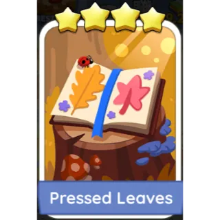 Pressed Leaves 4⭐sticker (Set 10-9)-Monopoly Go
