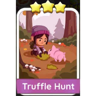 Truffle Hunt 3⭐sticker (Set 12-7)-Monopoly Go