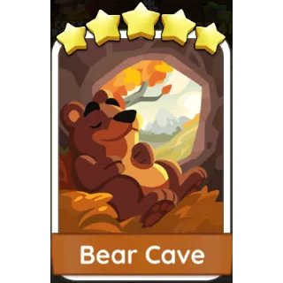 Bear Cave 5⭐sticker (Set 17-7)-Monopoly Go
