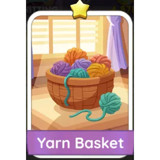 Yarn Basket 1⭐sticker (Set 2-2)-Monopoly Go