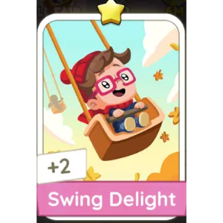 Swing Delight 1⭐sticker (Set 3-6)-Monopoly Go