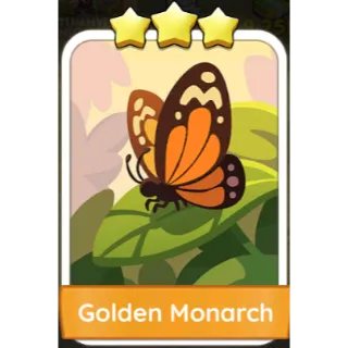Golden Monarch 3⭐sticker (Set 13-6)-Monopoly Go