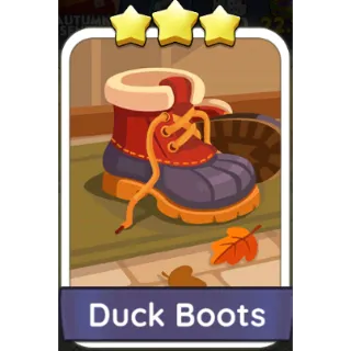 Duck Boots 3⭐sticker (Set 15-1)-Monopoly Go