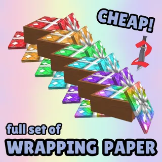MM2 SET OF WRAPPING PAPER