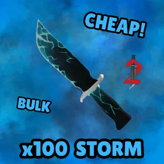 MM2 x100 STORM BULK MURDER MYSTERY 2