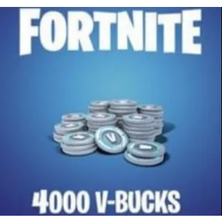 V-Bucks | 4.000 Trough Gifting (Read Description)
