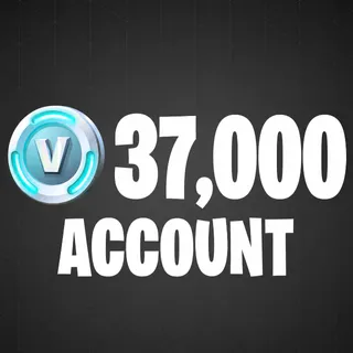 Fortnite account with 37,000 vbucks Cheap Safe and fast