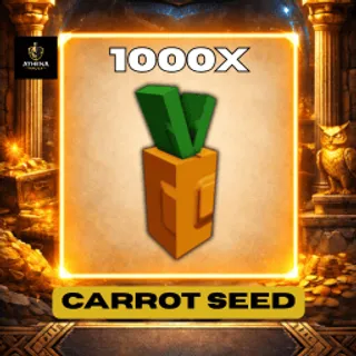  1000 CARROT SEED