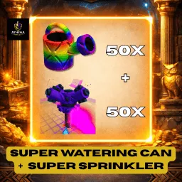 50 Super Watering Can +  50 Super Sprinkler