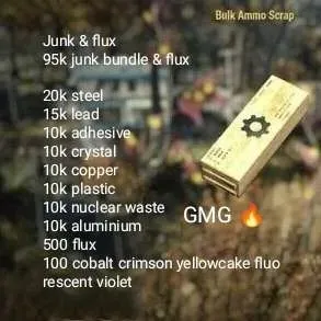 95k Junk + 500 Flux 